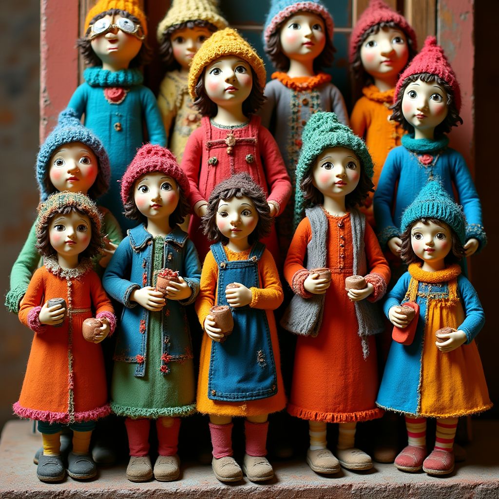 Detalle de un monumento fallero