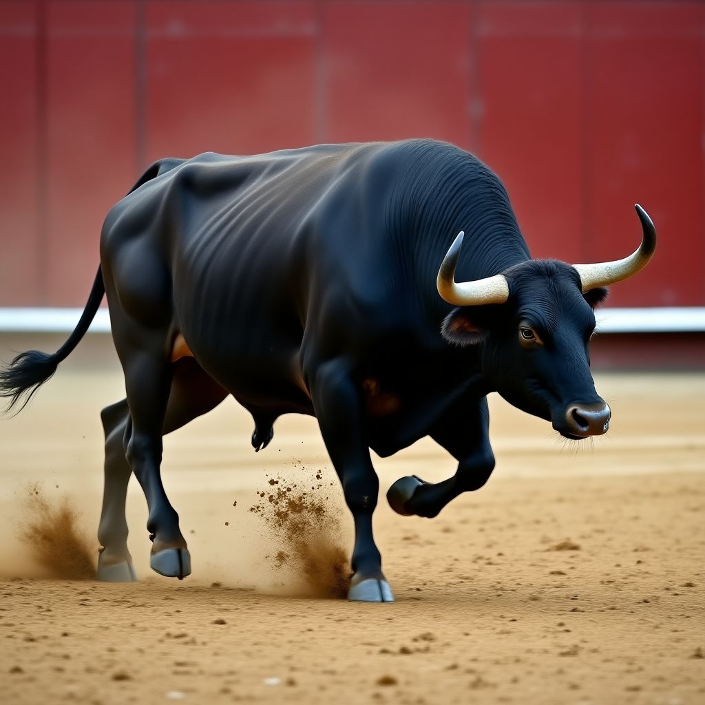 Detalle del encierro de San Fermín